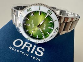 ORIS Aquis Date « Taste of Summer », New Full Set, Fr.2400.-